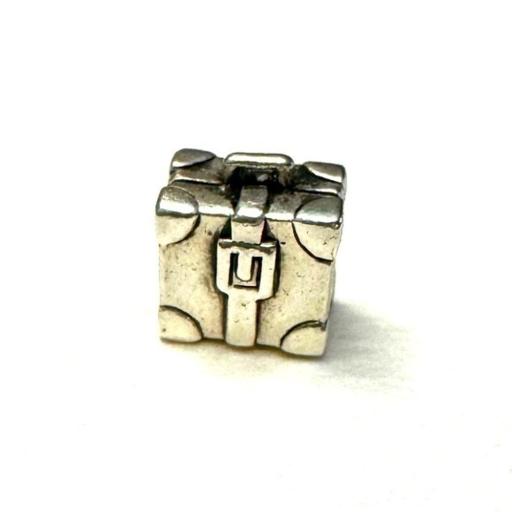 Biagi Sterling Silver Charm. Fits all popular brands like Pandora Trollbeads etc